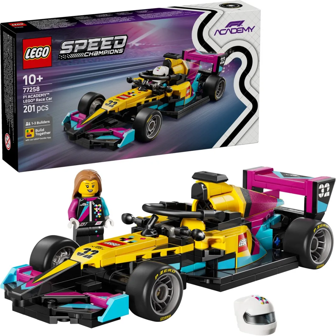 LEGO Speed Champions 77258 F1 Academy Racewagen Bouwpakket - 201 Stukken - Multicolor