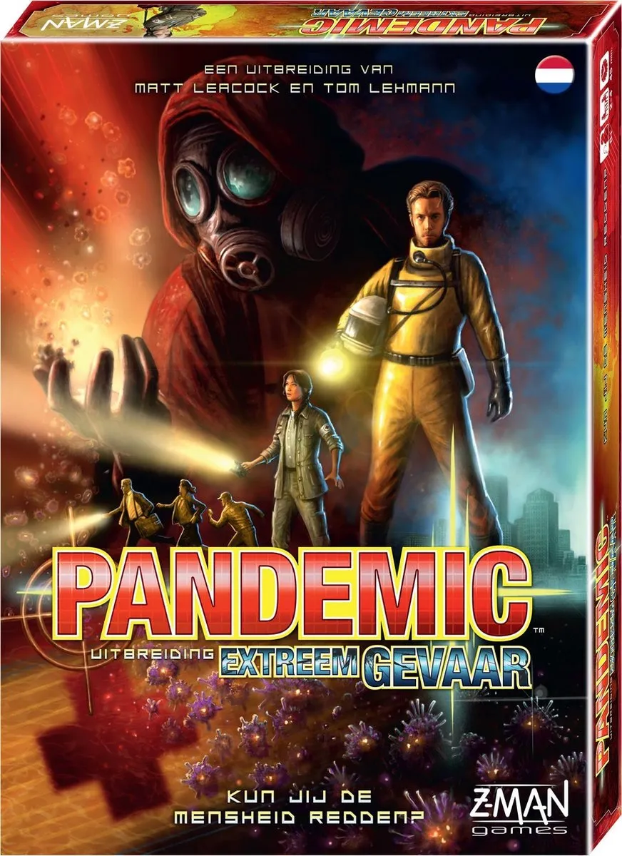 Z-Man Games Pandemic Extreem Gevaar Uitbreiding - 2-5 Spelers