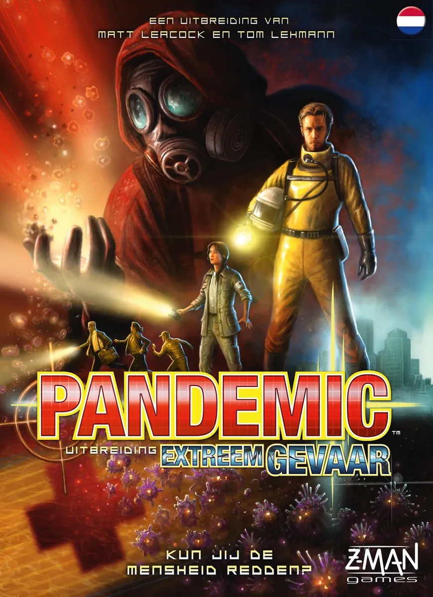 Z-Man Games Pandemic Extreem Gevaar Uitbreiding - 2-5 Spelers