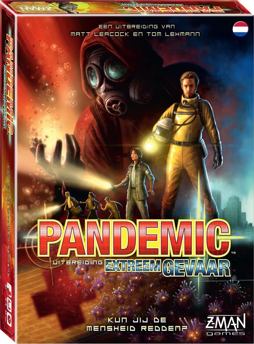 Z-Man Games Pandemic Extreem Gevaar Uitbreiding - 2-5 Spelers