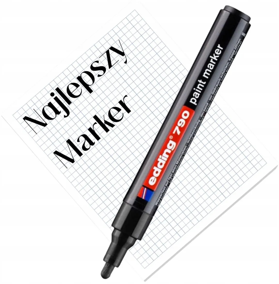 edding 790 Lakmarker - Zwart - 2-3mm
