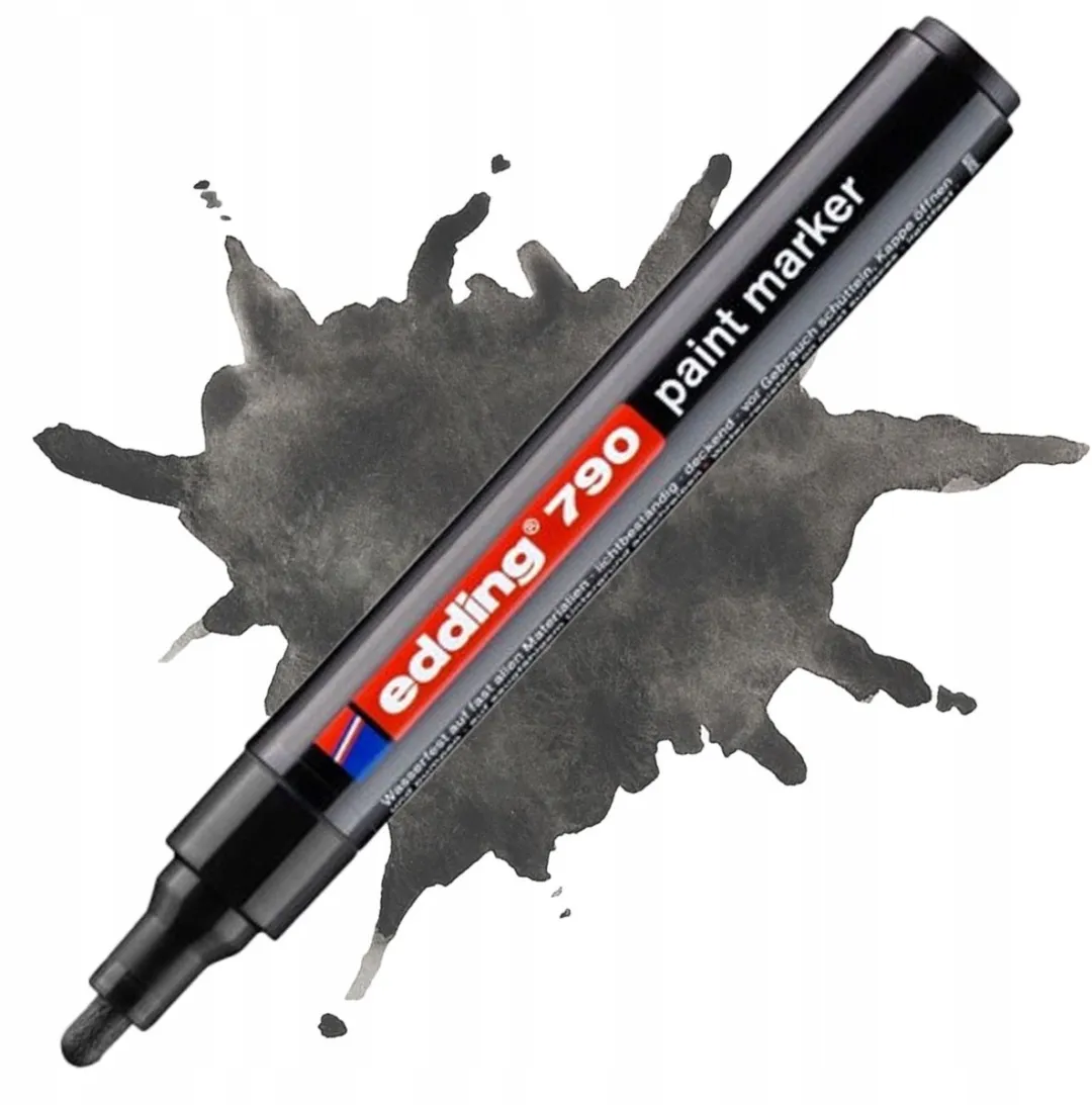 edding 790 Lakmarker - Zwart - 2-3mm
