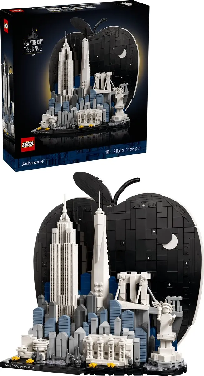 LEGO Architecture New York City 21066 Bouwpakket - 1465 Stukken