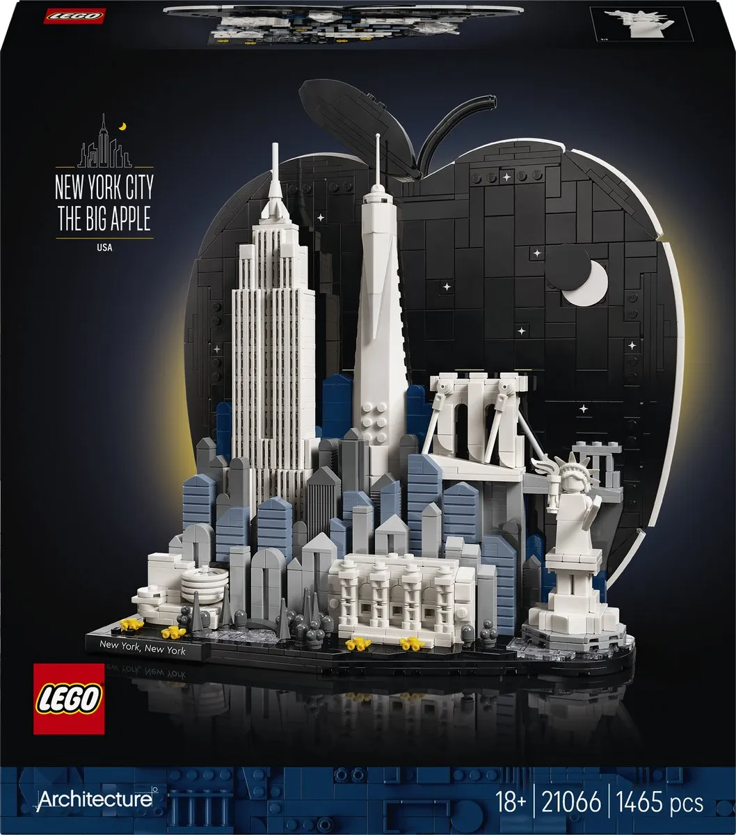 LEGO Architecture New York City 21066 Bouwpakket - 1465 Stukken