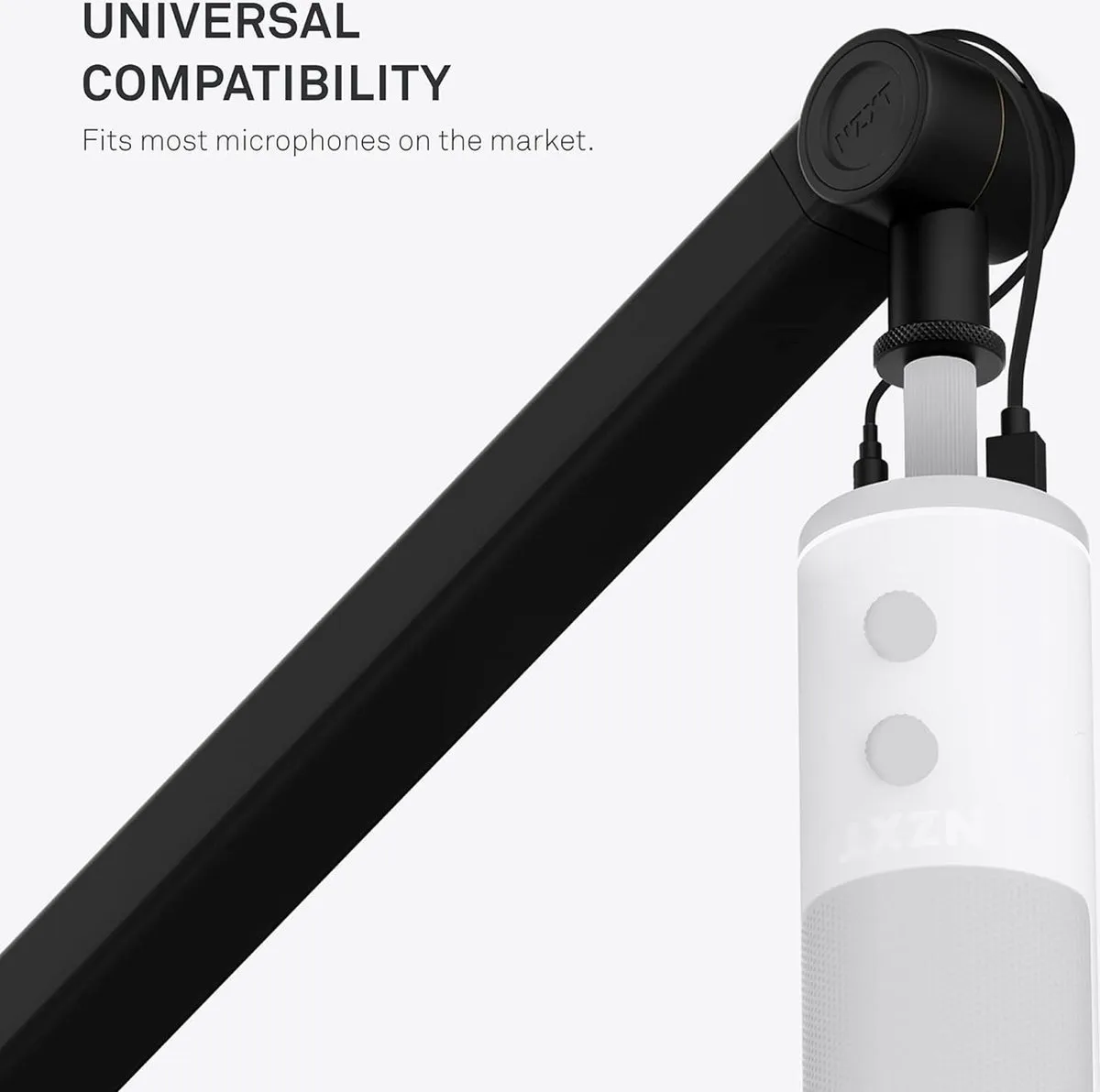 NZXT QuadCast Boomarm - Microfoonstandaard - Zwart