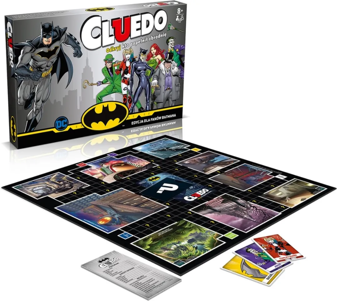 Winning Moves Cluedo Batman Bordspel