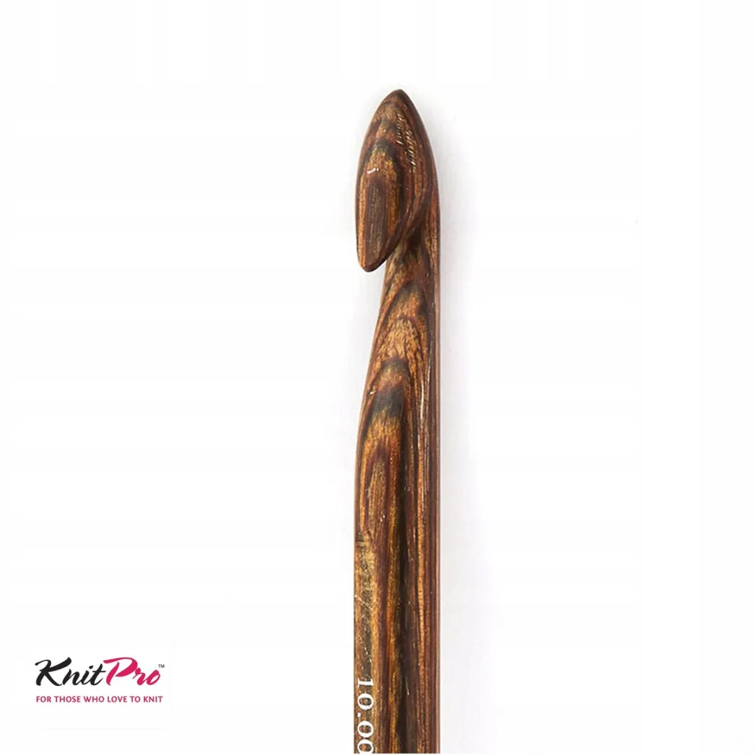 KnitPro Ginger Haaknaald 8mm - Hout