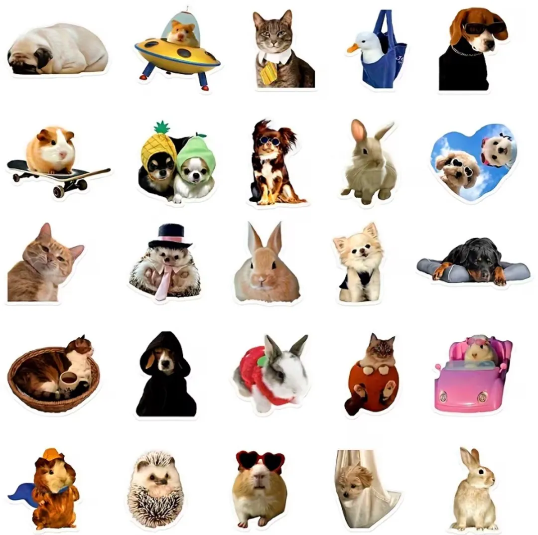 NUVEX Dieren Stickers Multicolor