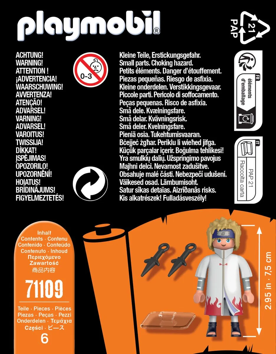 Playmobil Naruto Minato - 71109 - afbeelding 6 van 6