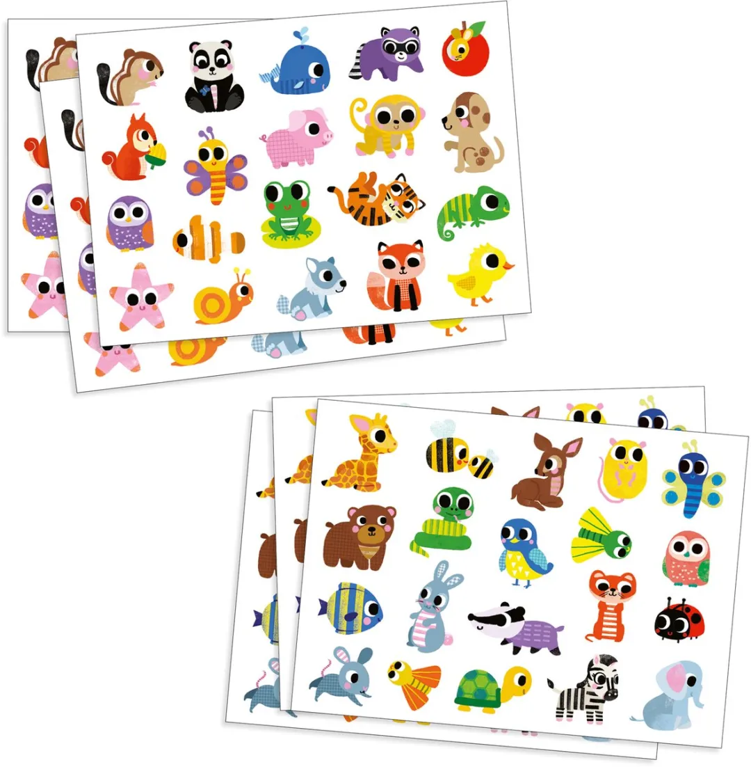 Djeco Babydieren Stickers