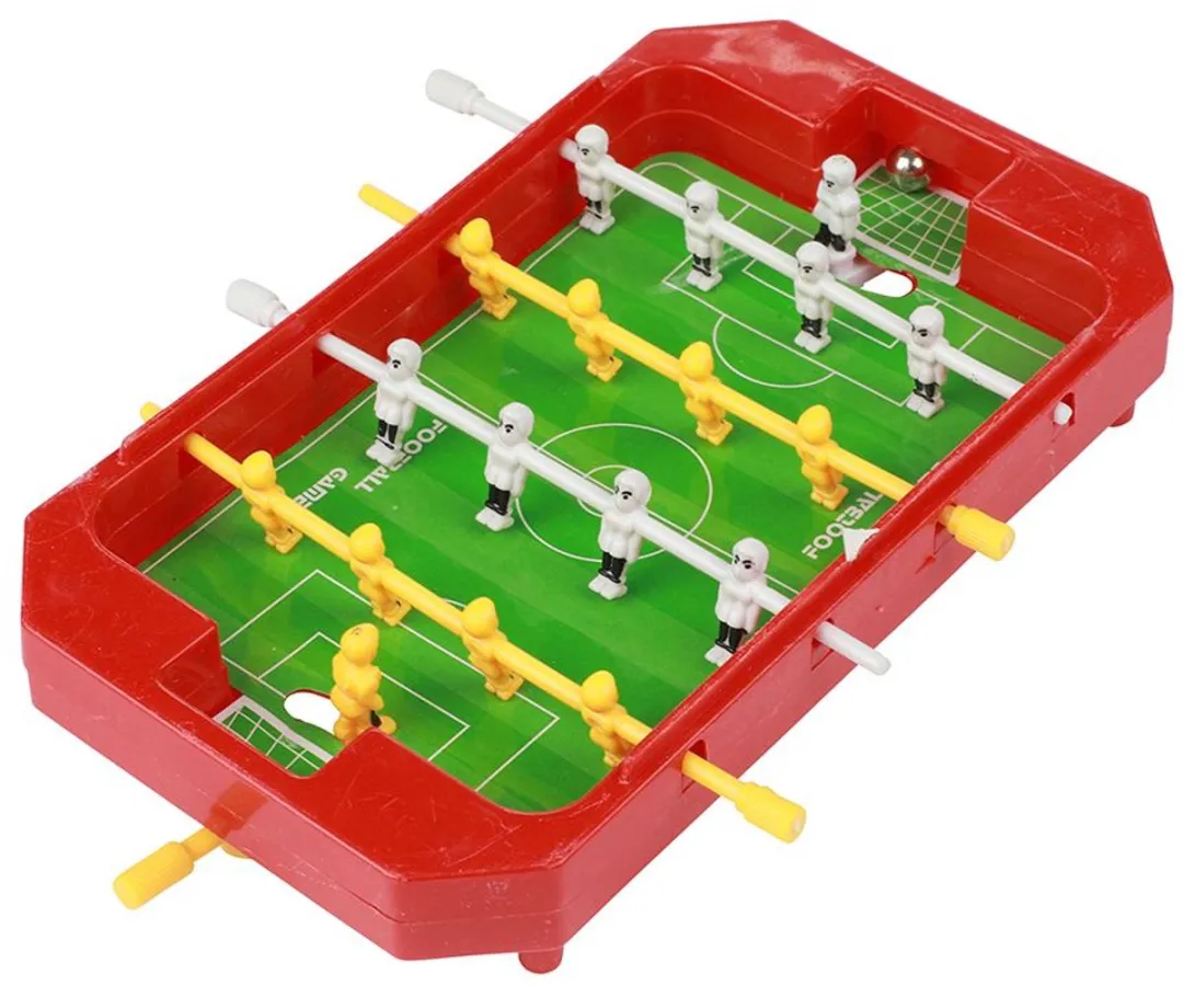 Toi-Toys Mini Tafelvoetbalspel Blauw 17x12,5x3cm