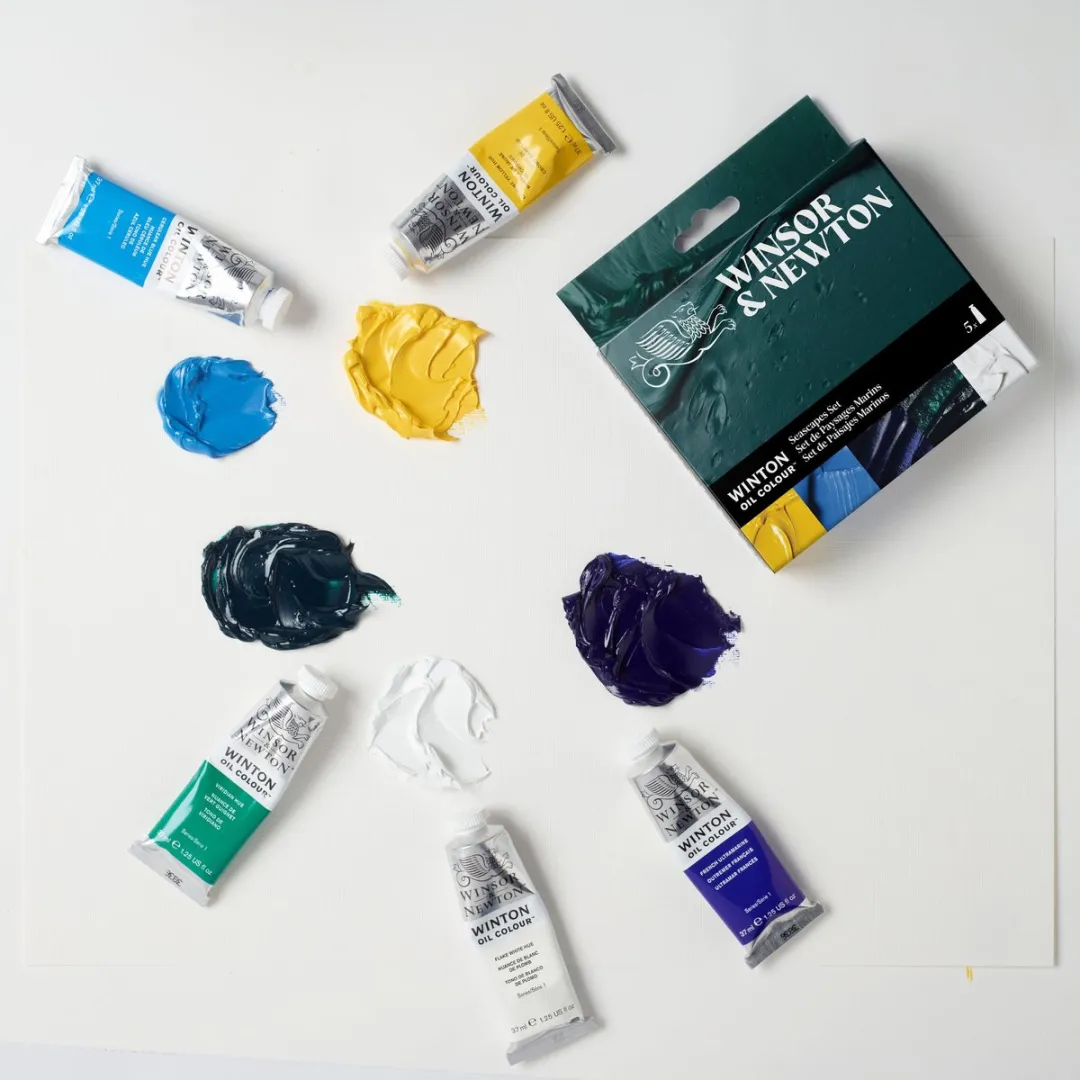 Winsor & Newton Winton Olieverf Set Seascape - 5x37ml