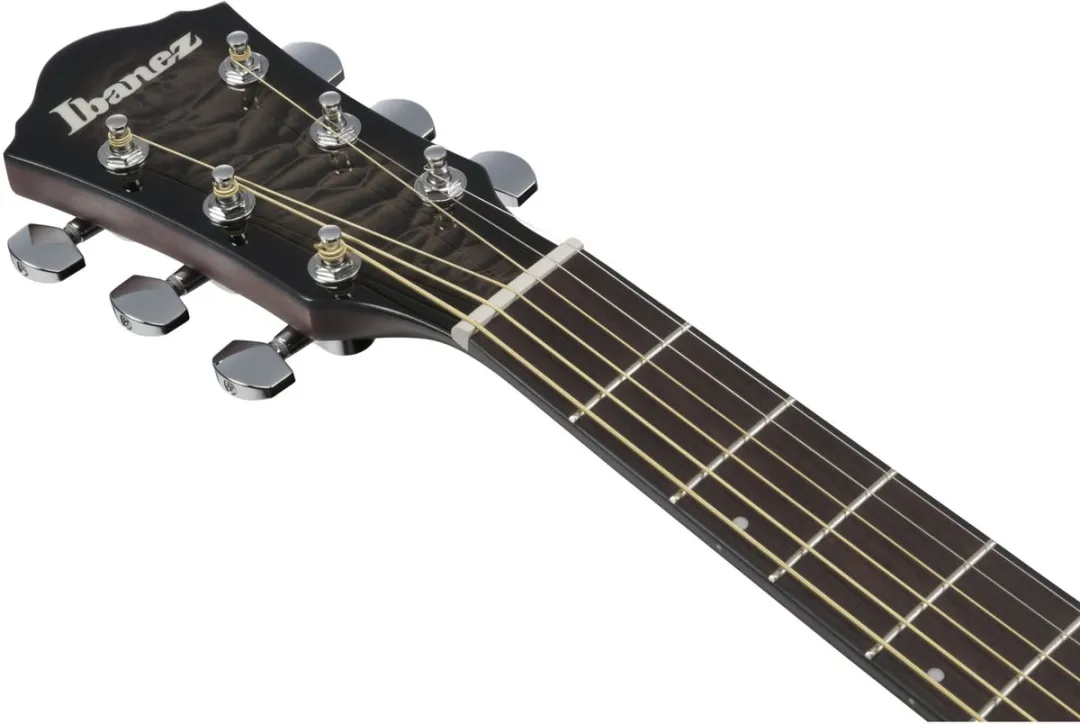 Ibanez AEWC16QA Akoestische Gitaar - Transparent Black Sunburst