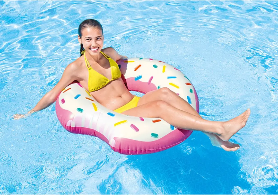 Intex 56265NP Donut Zwemband 107x99cm - Multicolor