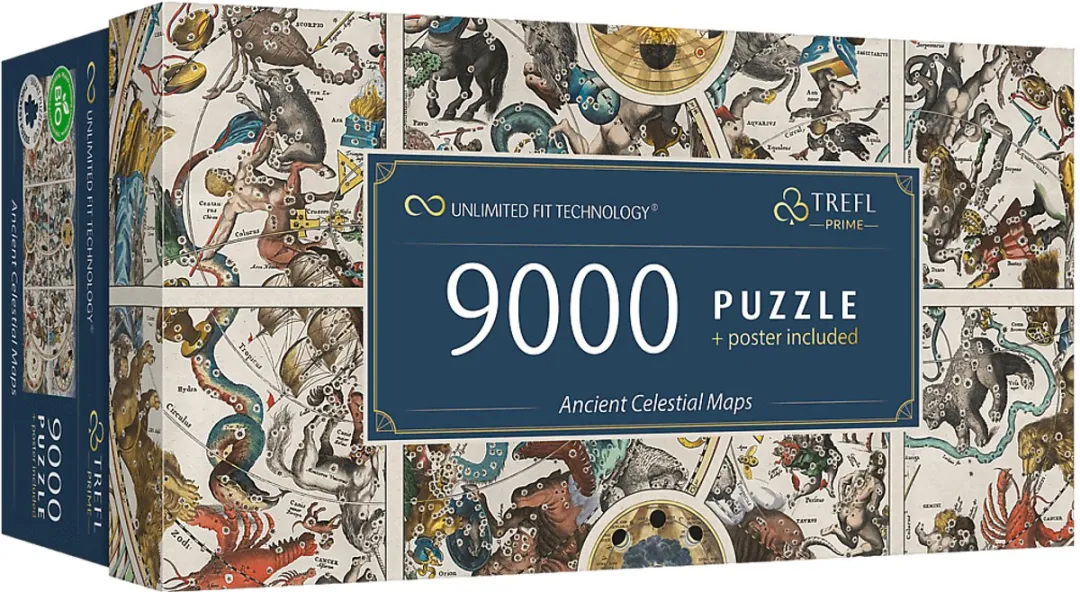Trefl Legpuzzel Oude Hemelkaarten 1000 Stuks