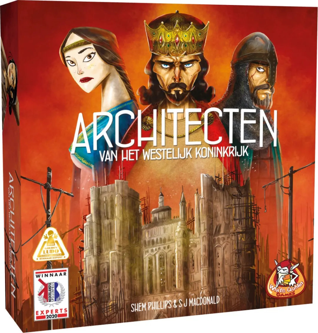 White Goblin Games Architecten van het Westelijk Koninkrijk WGG2042 - Expertspel - 1-5 Spelers