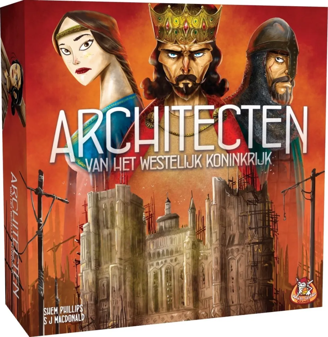 White Goblin Games Architecten van het Westelijk Koninkrijk WGG2042 - Expertspel - 1-5 Spelers