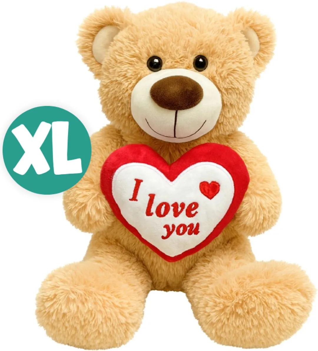 Topknuffels Teddybeer Pluche Bruin 30cm