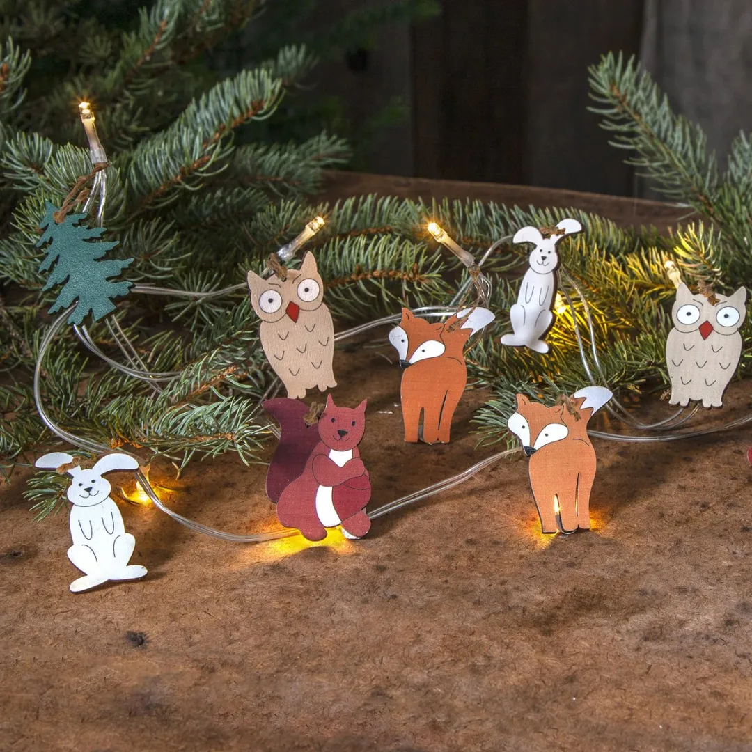 Star Trading Forest Friends Kerstverlichting - Meerkleurig