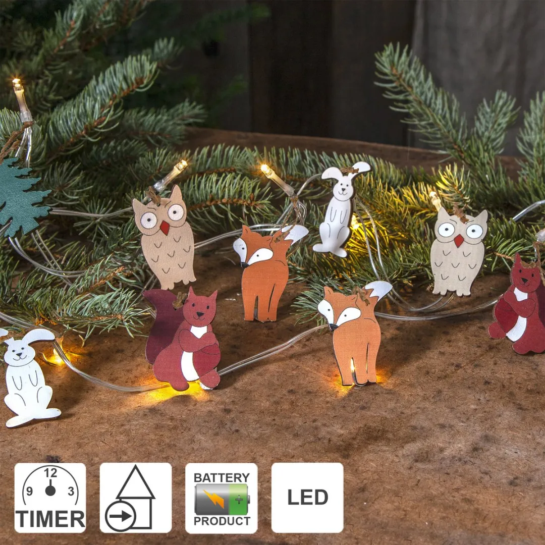 Star Trading Forest Friends Kerstverlichting - Meerkleurig - afbeelding 6 van 6