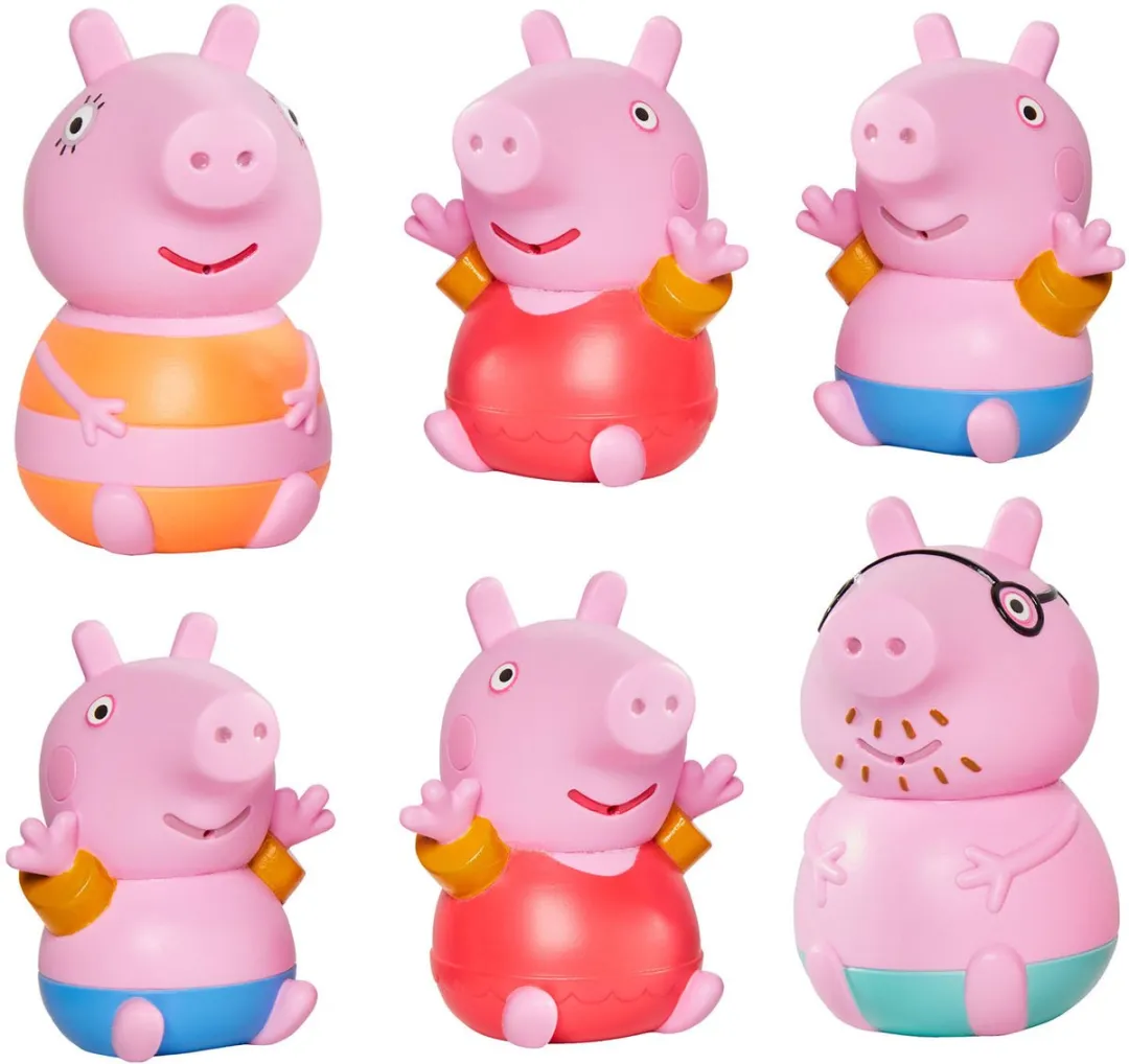 Tomy Peppa Pig Figuren Waterspuiters 3st - Roze