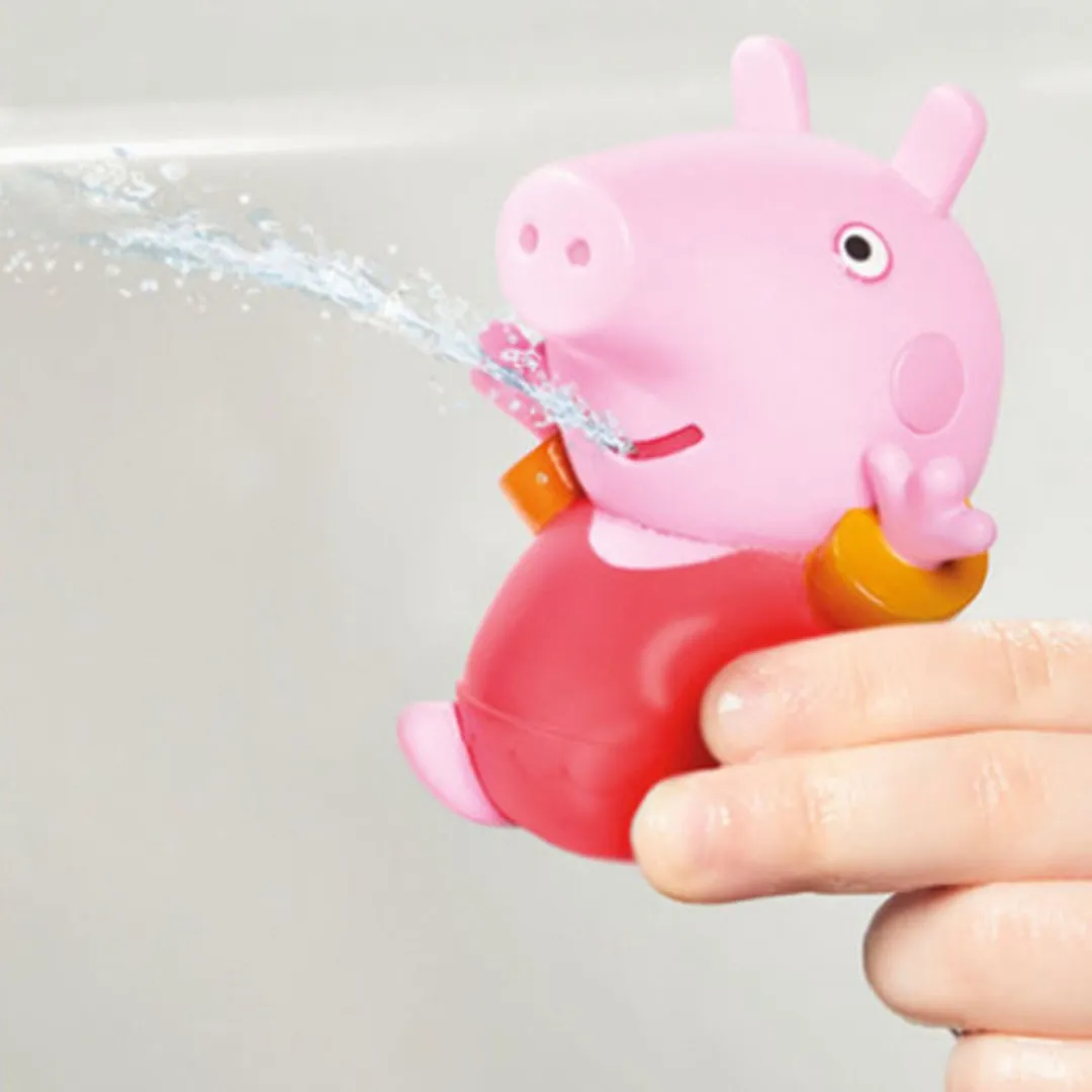 Tomy Peppa Pig Figuren Waterspuiters 3st - Roze