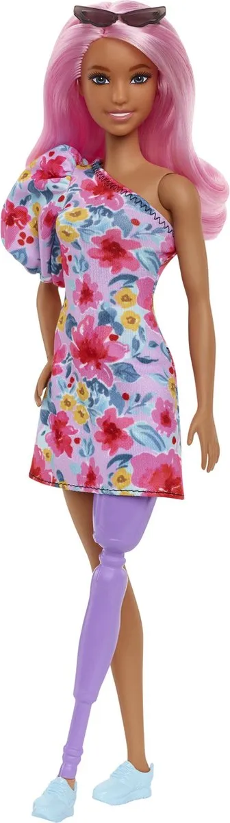 Barbie Fashionistas HBV21 Gebloemde Jurk