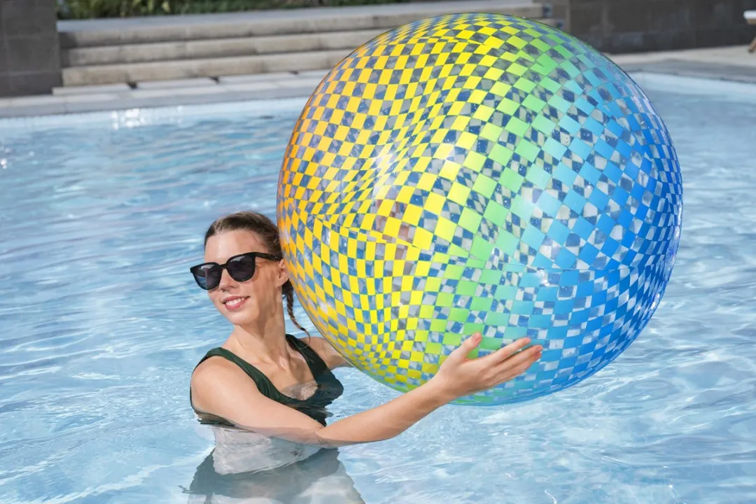 Bestway Colorsphere Grote Strandbal 75cm - Multi Color - afbeelding 6 van 6