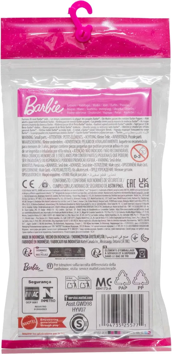 Barbie Accessoires Set - Meerkleurig