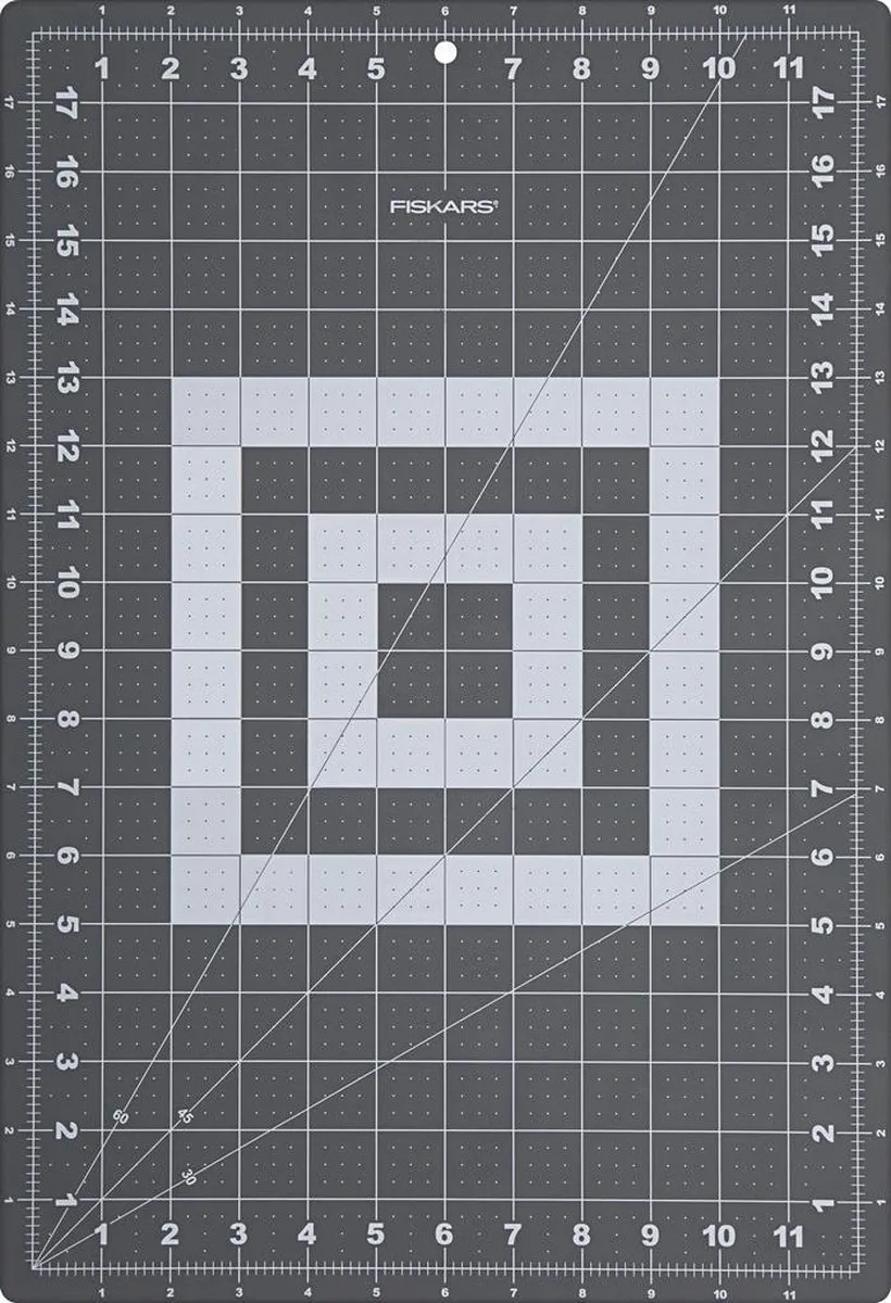 Fiskars Snijmat A3 30x45cm - Donkergrijs - afbeelding 2 van 2