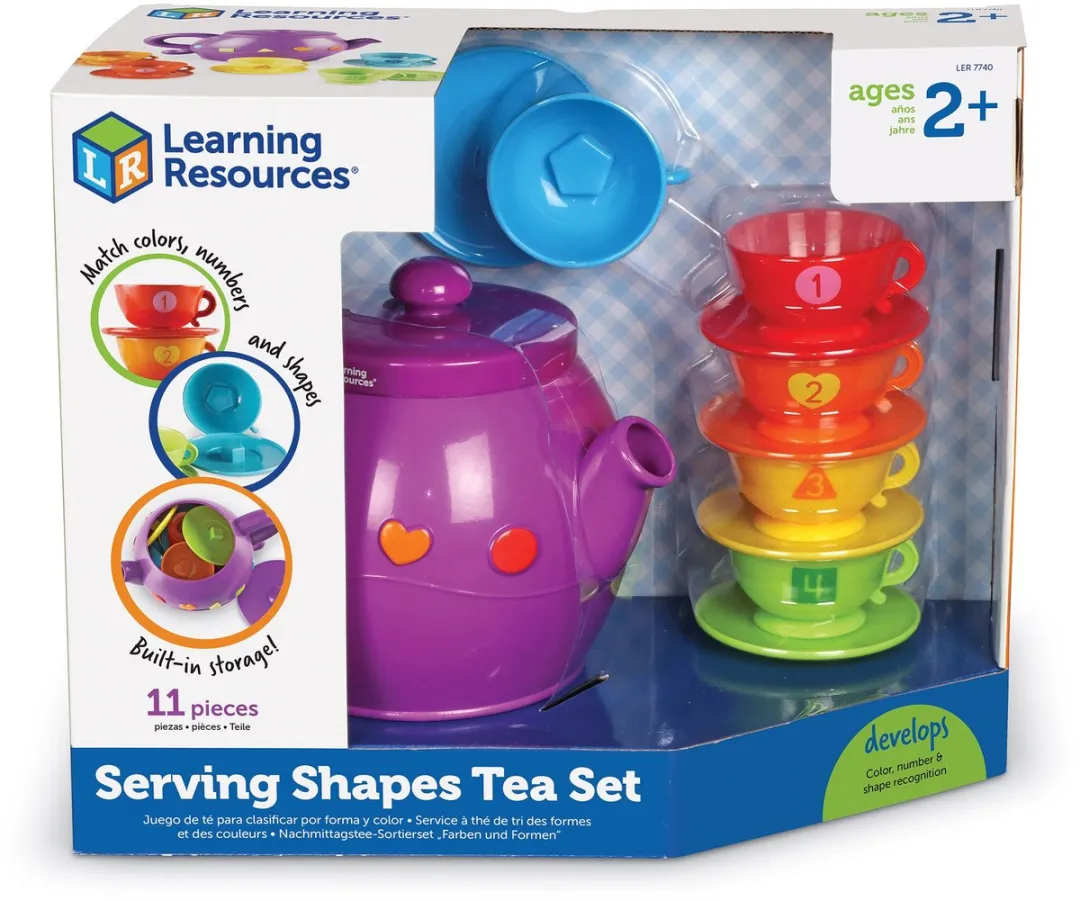 Learning Resources Theeservies LR7740 - 6 Kleuren - 4 Spelers