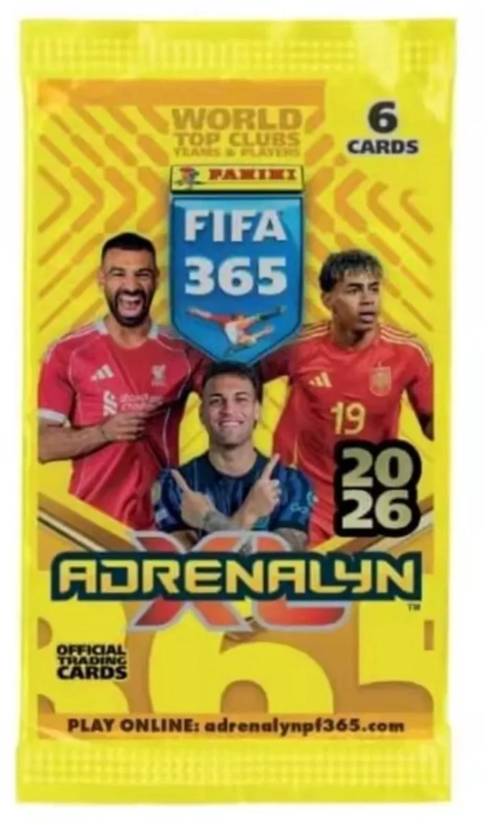 Asmodee Panini FIFA 365 Adrenalyn XL Voetbal Trading Cards - 26 Kaarten