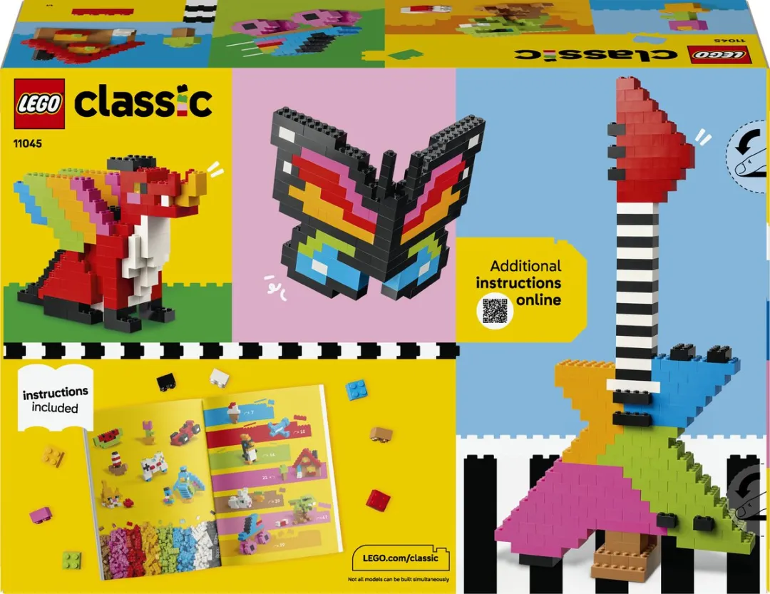 LEGO Classic 11045 Bouwset - 820 Stenen - Meerkleurig - afbeelding 6 van 6