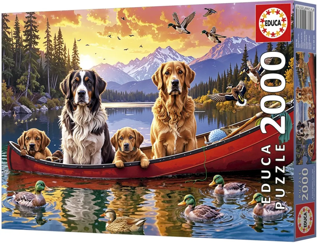 Educa Sunday with the Kids Legpuzzel 2000 Stuks - Meerkleurig