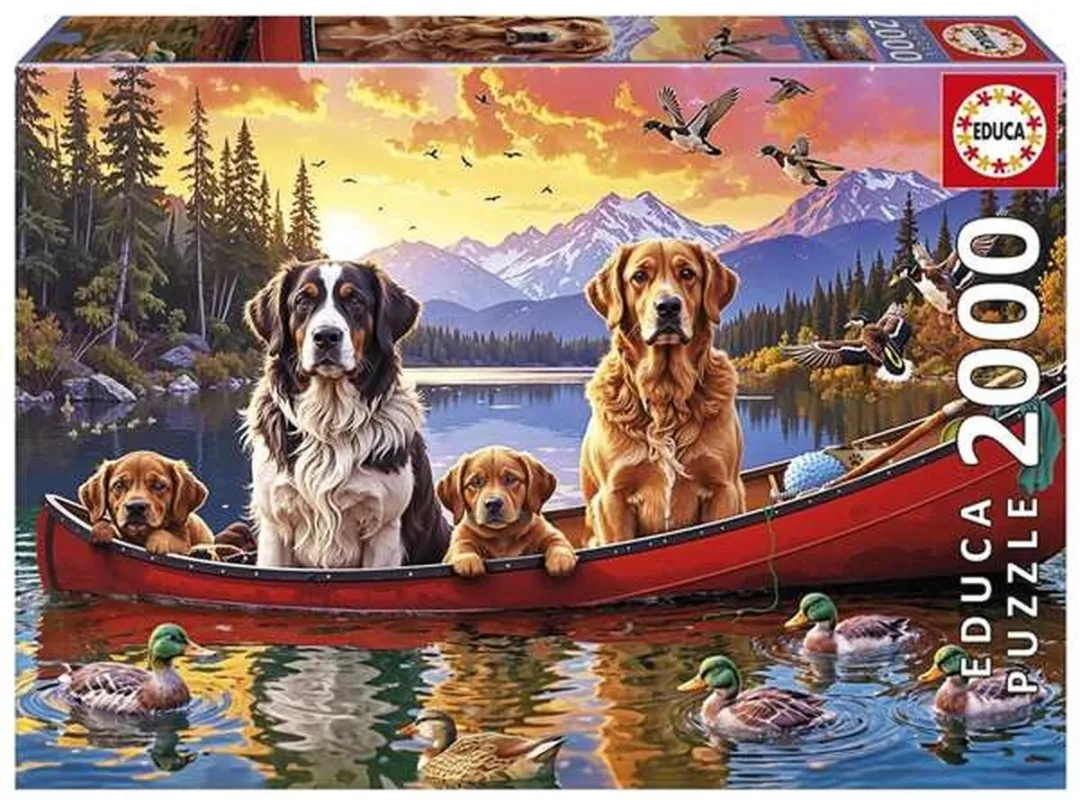 Educa Sunday with the Kids Legpuzzel 2000 Stuks - Meerkleurig