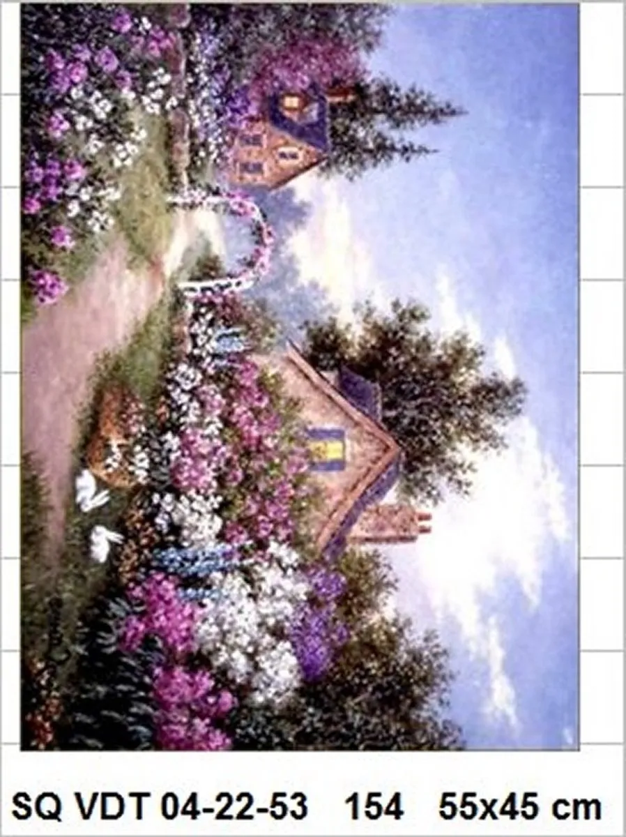 VDTOYS Diamond Painting VDTB154 Groot - Old Farm 2 - 55x45cm