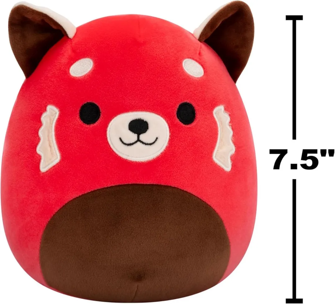 Squishmallows Cici 19cm Pluche - Rood/Bruin