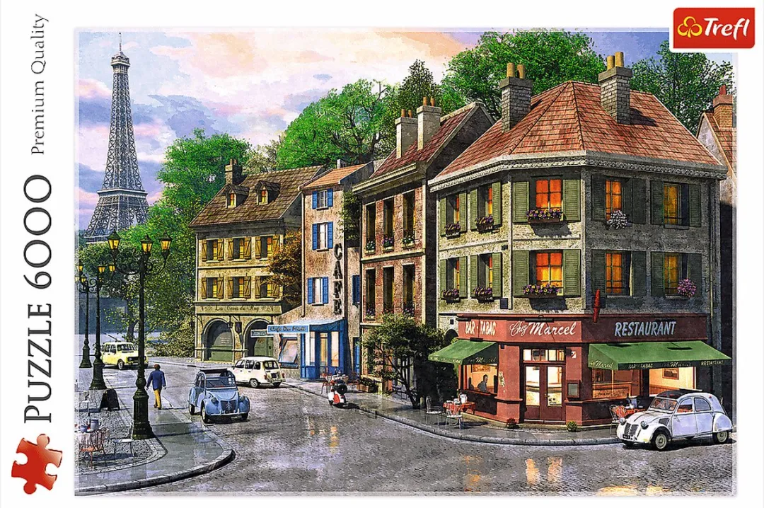 Trefl Legpuzzel Street of Paris 6000 Stuks - Multicolor