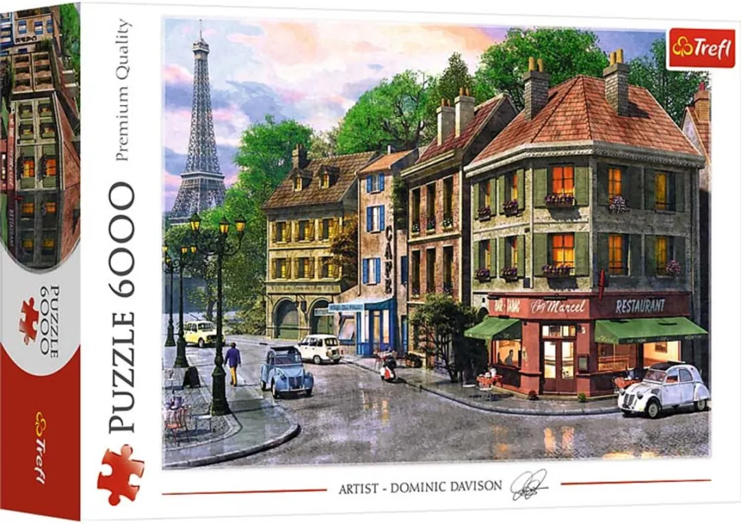 Trefl Legpuzzel Street of Paris 6000 Stuks - Multicolor