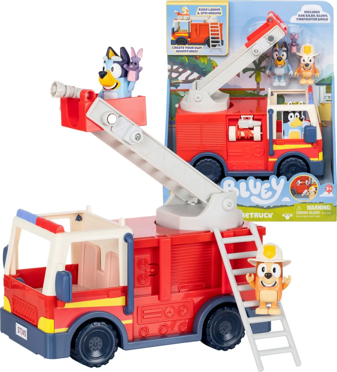 Moose Toys Bluey Brandweerwagen Speelset MS17610