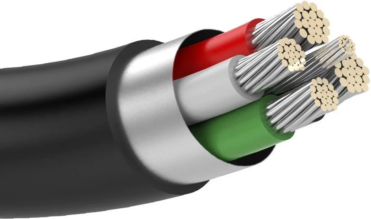 Ugreen US132-10355 USB Kabel Mini USB 480 Mbps - 1m - Zwart