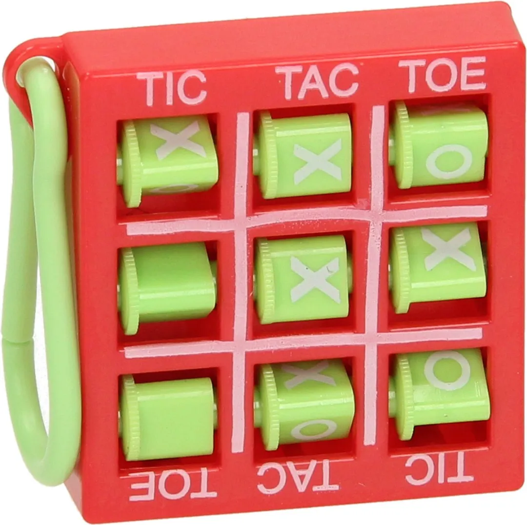Toi-Toys Tic-Tac-Toe Sleutelhanger - Multi