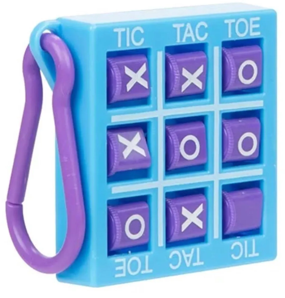 Toi-Toys Tic-Tac-Toe Sleutelhanger - Multi