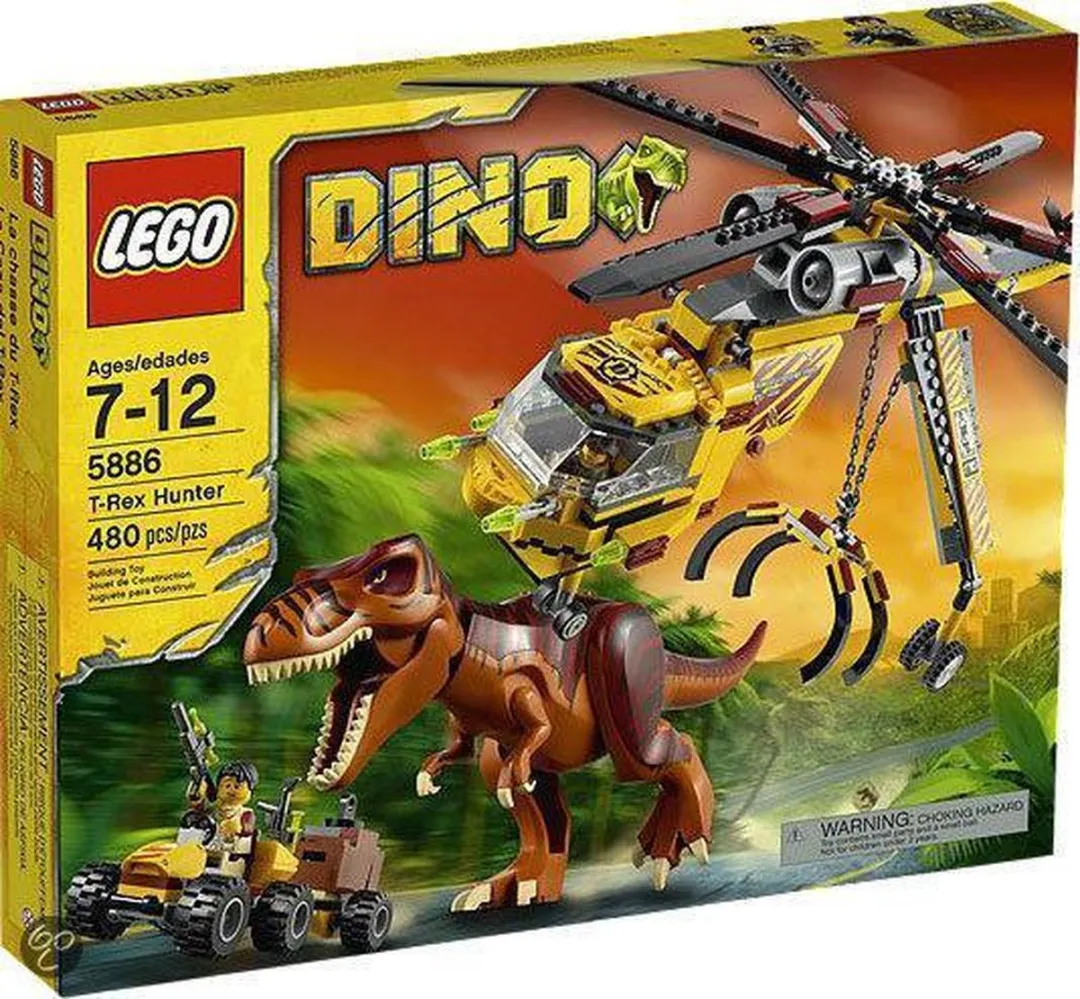 LEGO Dino T-Rex Helikopter 5886