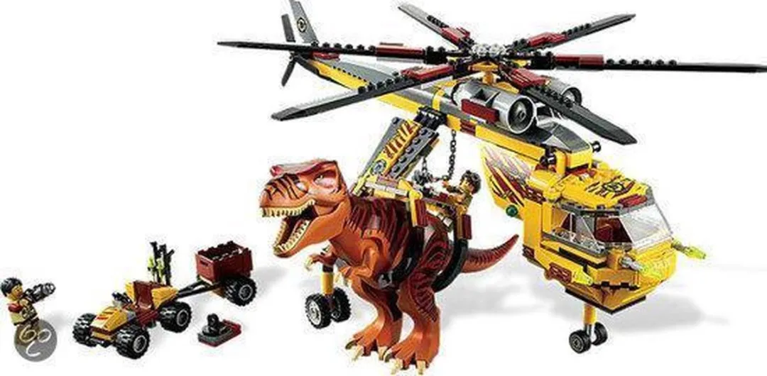 LEGO Dino T-Rex Helikopter 5886 - 471 Stukken