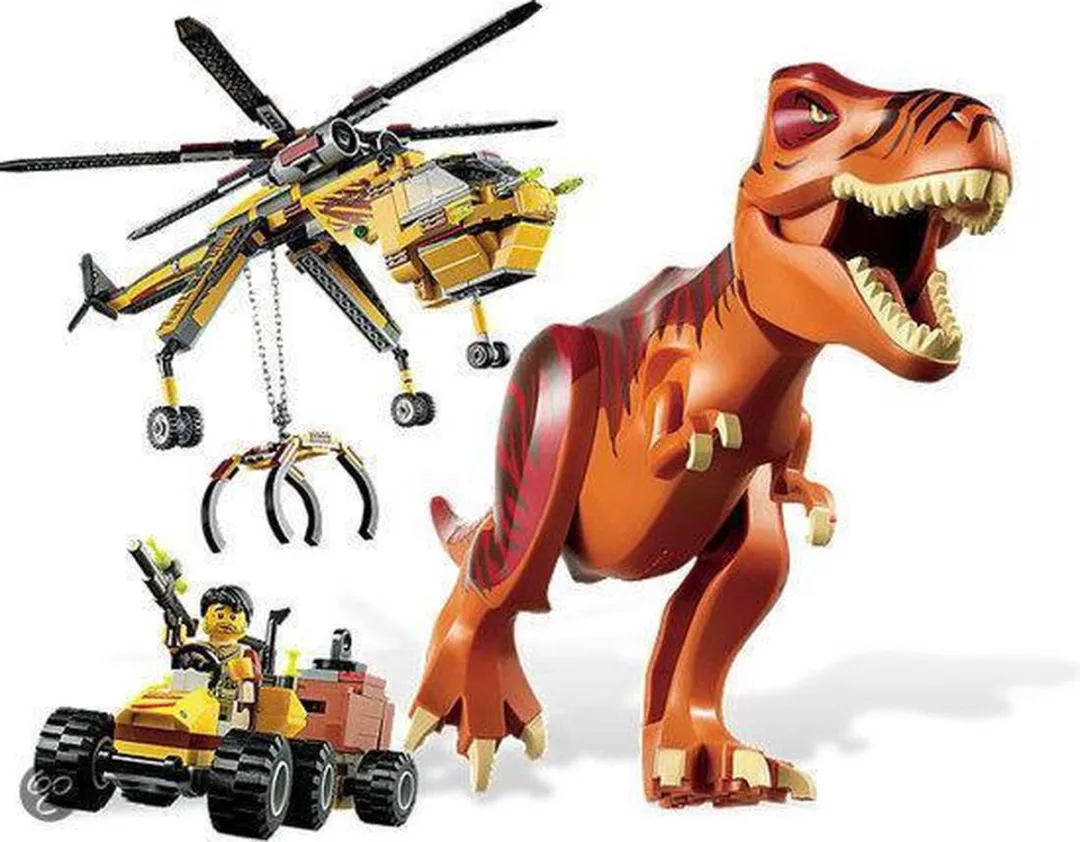 LEGO Dino T-Rex Helikopter 5886 - 471 Stukken - afbeelding 6 van 6