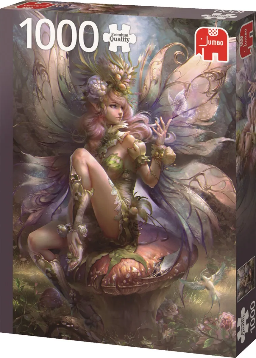 Jumbo Enchanting Fairy 1000 Stuks Puzzel - Wit