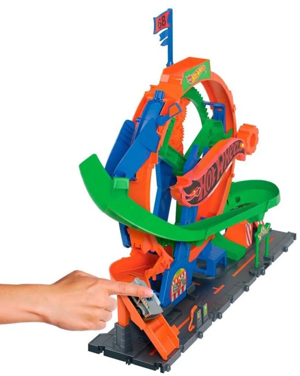 Hot Wheels Ferry Wheel Reuzenrad - 4x D-cellen - afbeelding 6 van 6