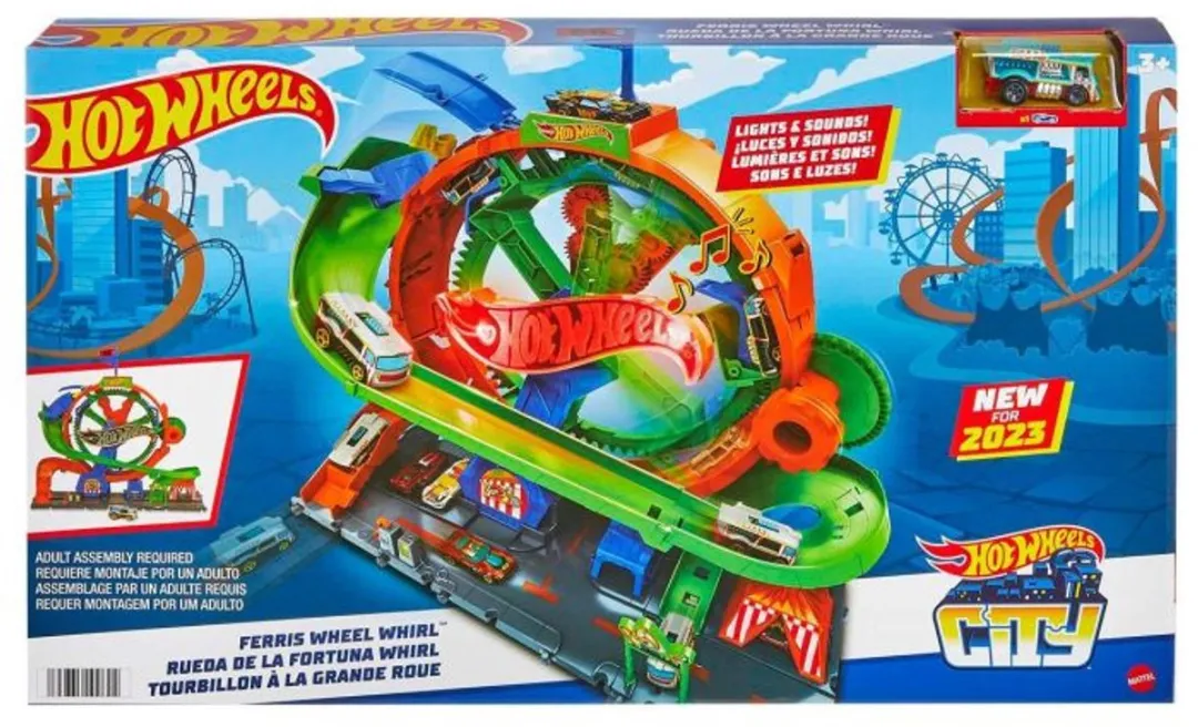 Hot Wheels Ferry Wheel Reuzenrad - 4x D-cellen