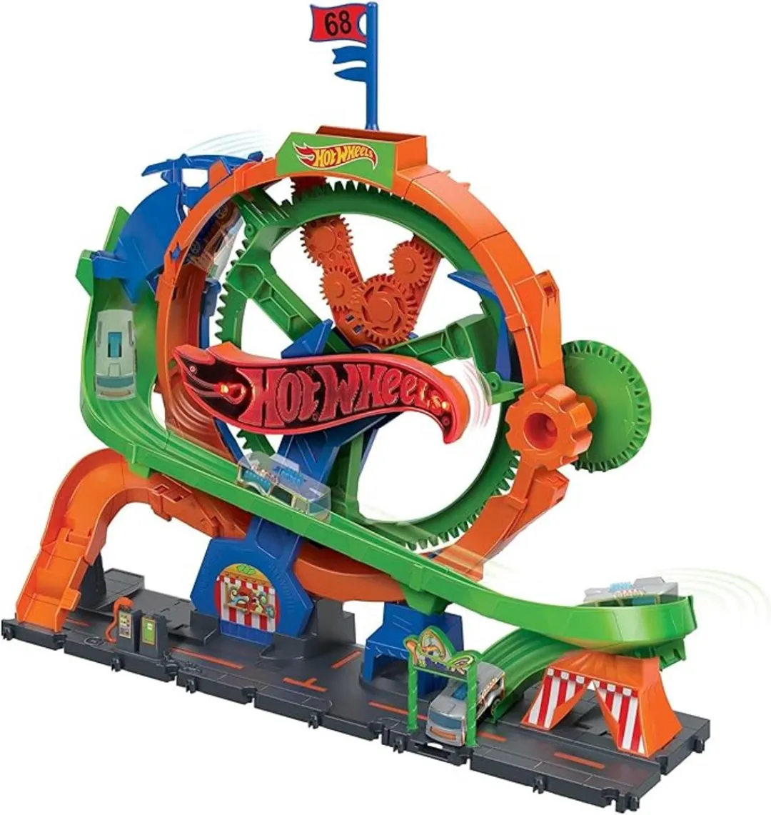 Hot Wheels Ferry Wheel Reuzenrad - 4x D-cellen